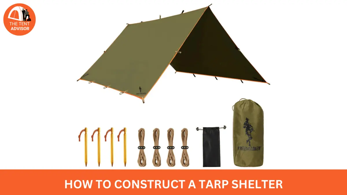 How to Construct a Tarp Shelter