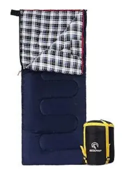 REDCAMP Cotton Flannel Sleeping Bag for Camping Backpacking