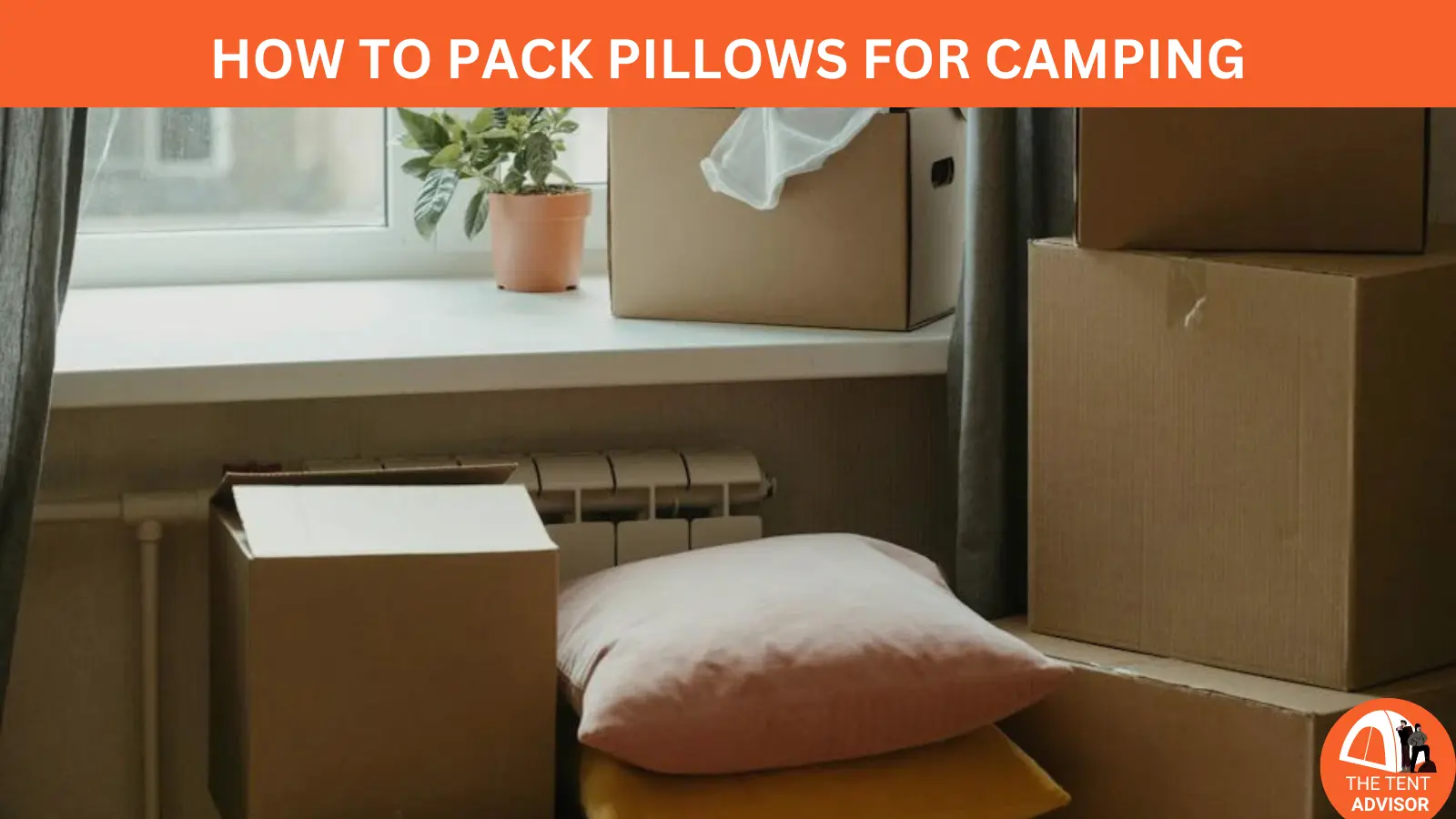 How to Pack Pillows for Camping
