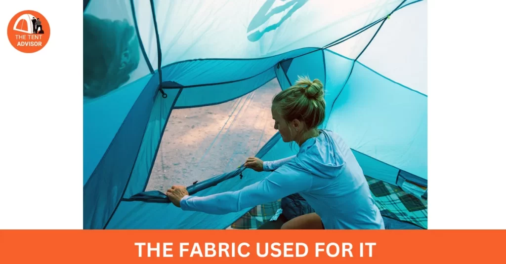 The fabric used for it