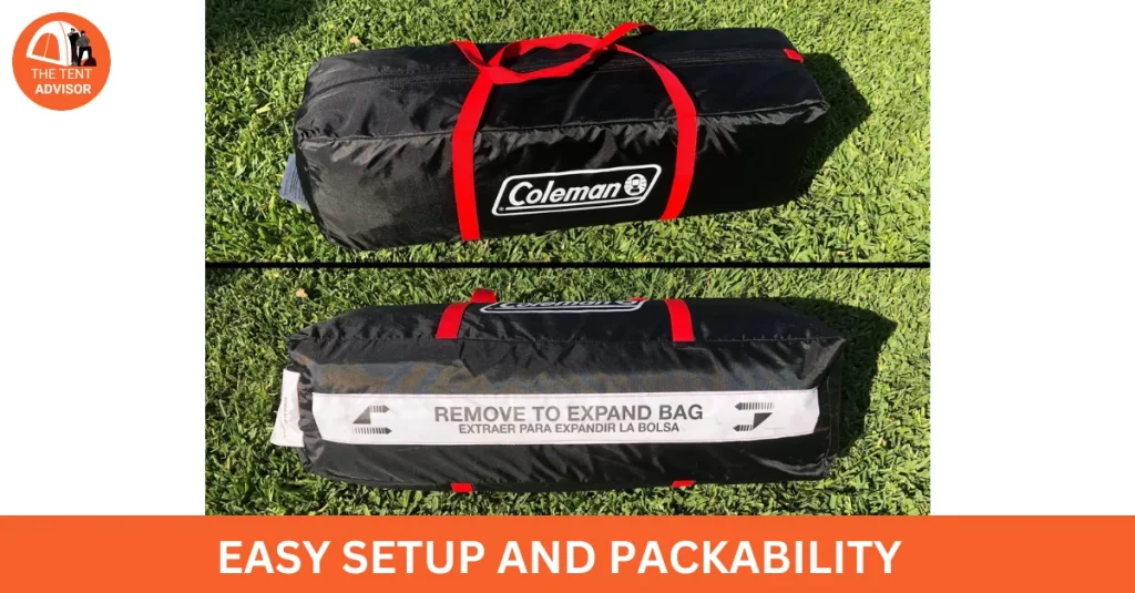 4. Easy Setup and Packability